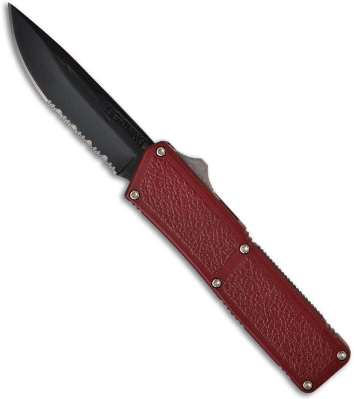 Red Lightning OTF Knife at BladePlay.com