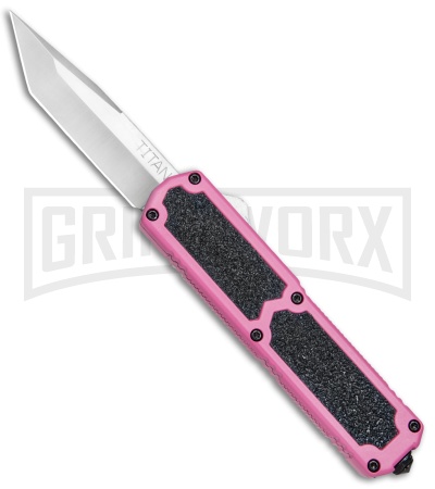 Titan Pink D/A OTF Automatic Knife